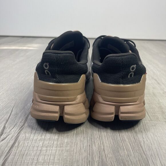 On Cloud Cloudflyer Women's Running Shoes Tan/Black/Gray White Size 11 Running A - Picture 5 of 10
